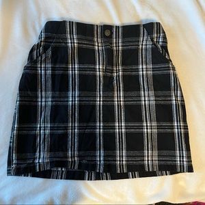 Hollister plaid skirt